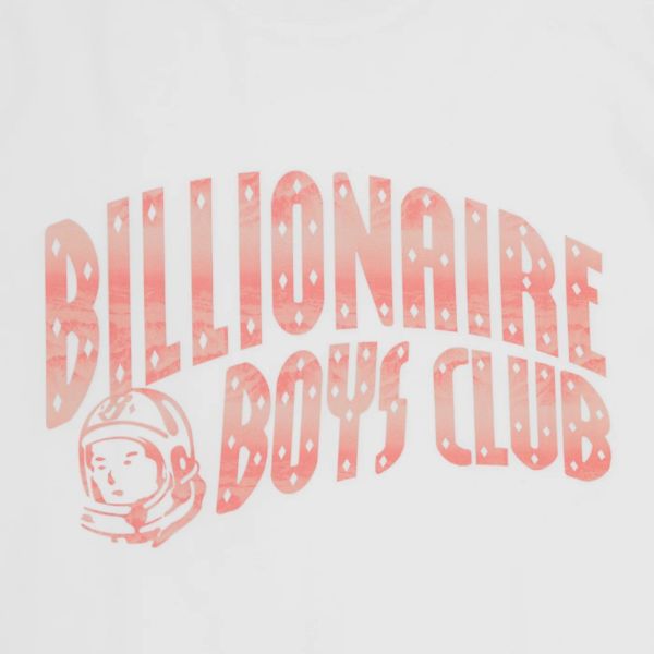 Billionaire Boys Club Mountain Fill Arch Logo T-shirt Wit