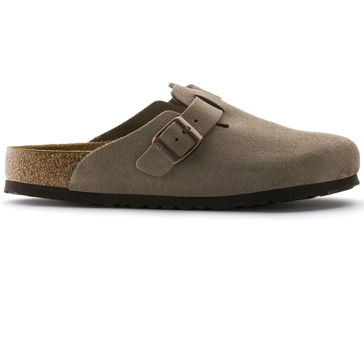 Birkenstock Boston Soft Regular Tøffel Beige