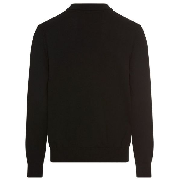 Boss Asac Polo Sweater Zwart