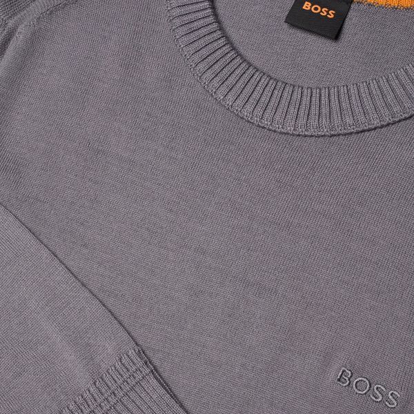 Boss Avac Pullover Sweater Grijs