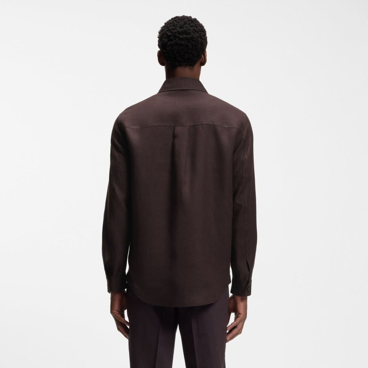 Boss Carper Overshirt Bruin
