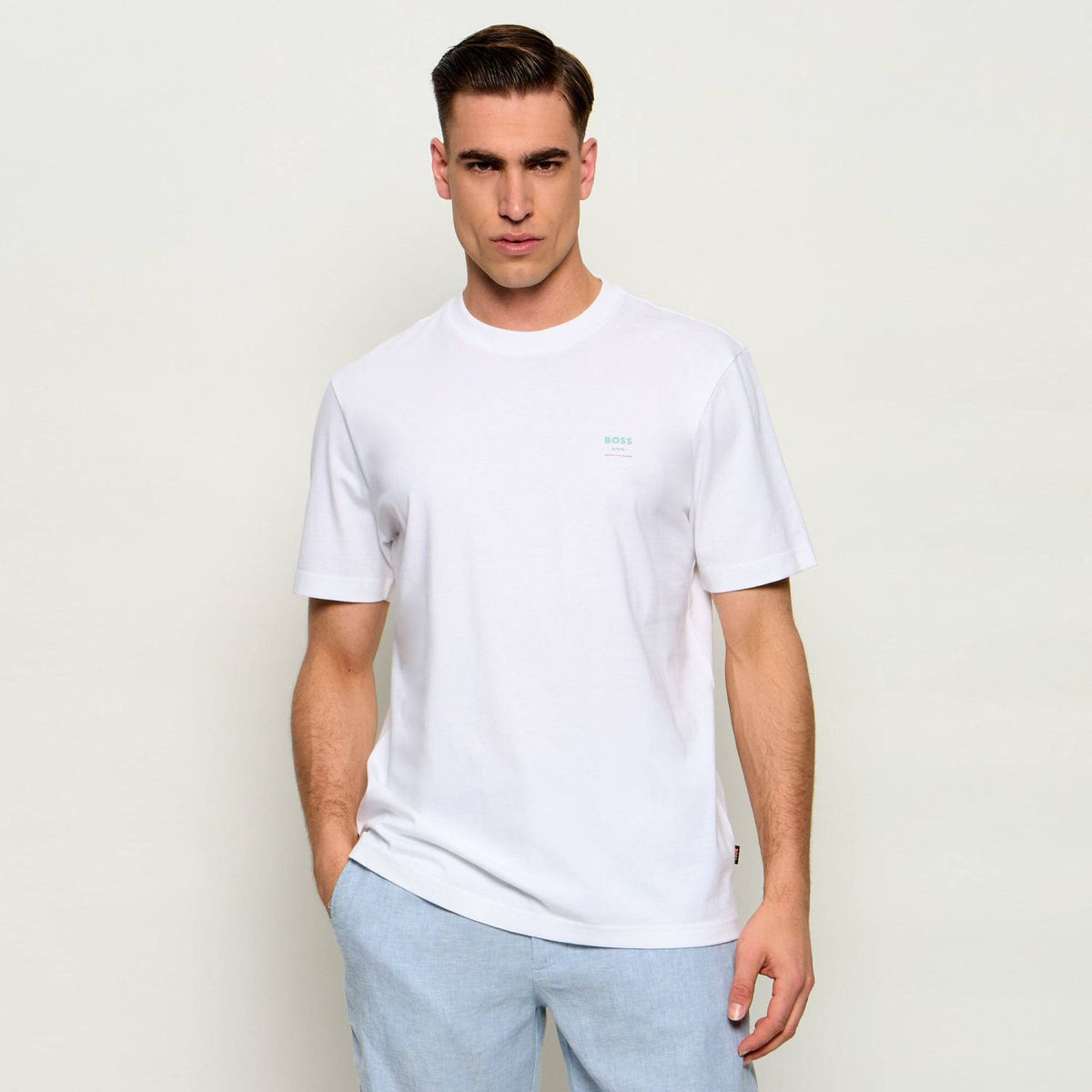 Boss Groove T-shirt Wit