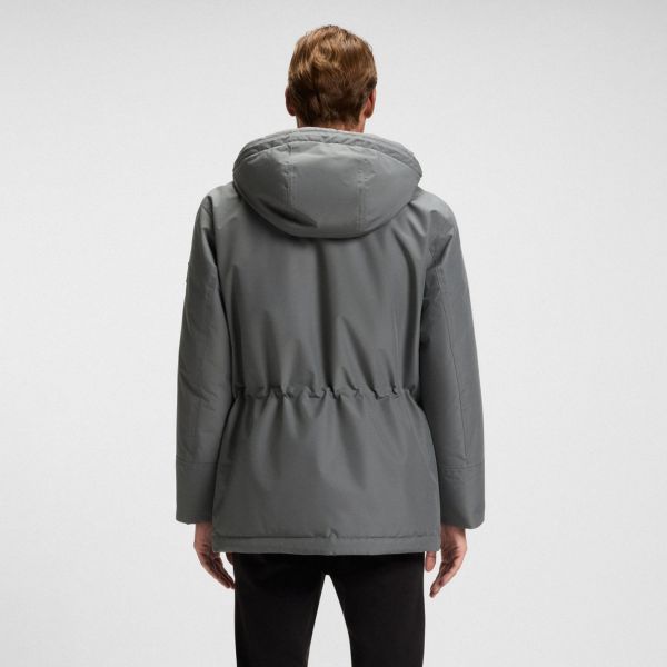 Boss Osiass Parka Grijs