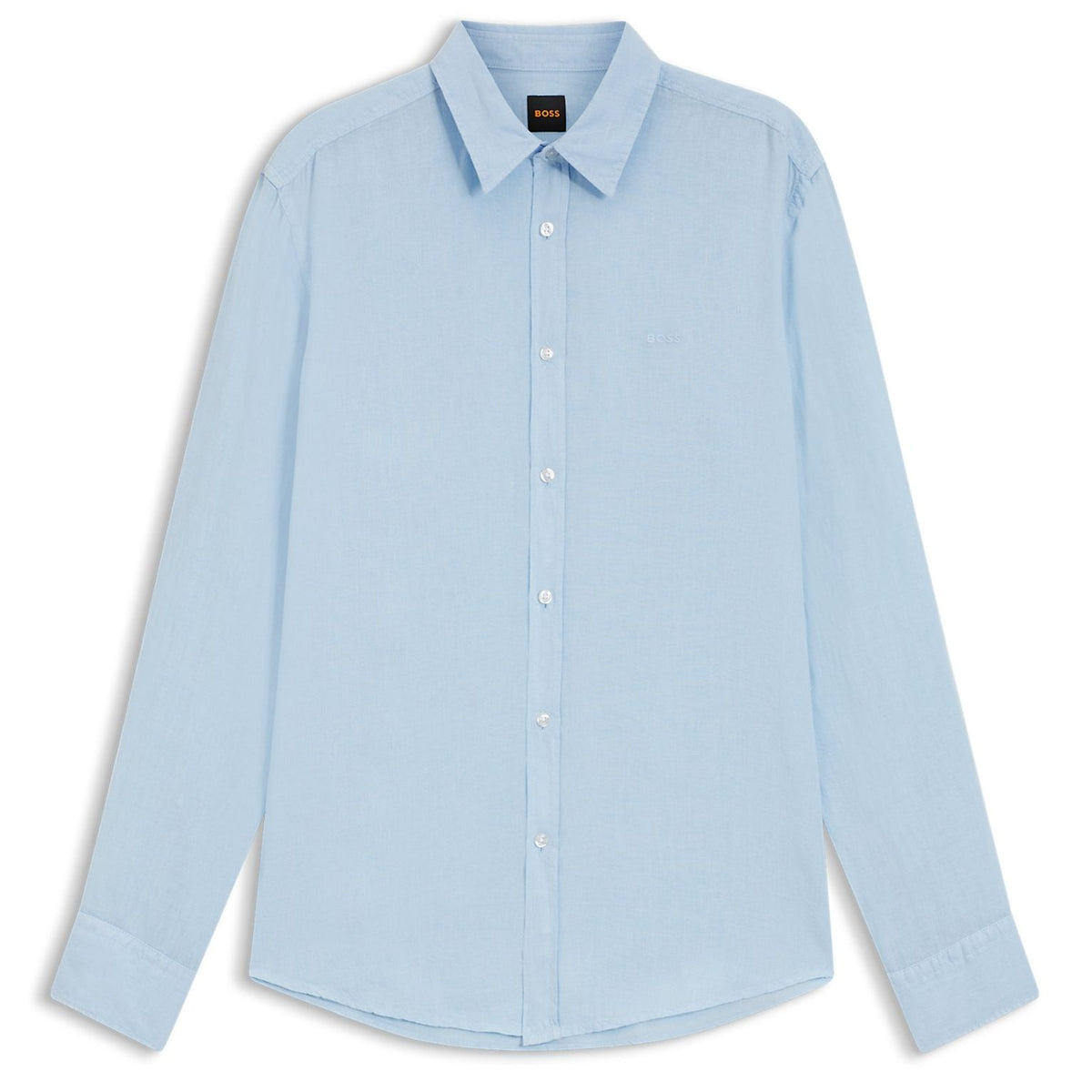 Boss Relegant Overhemd Licht Blauw
