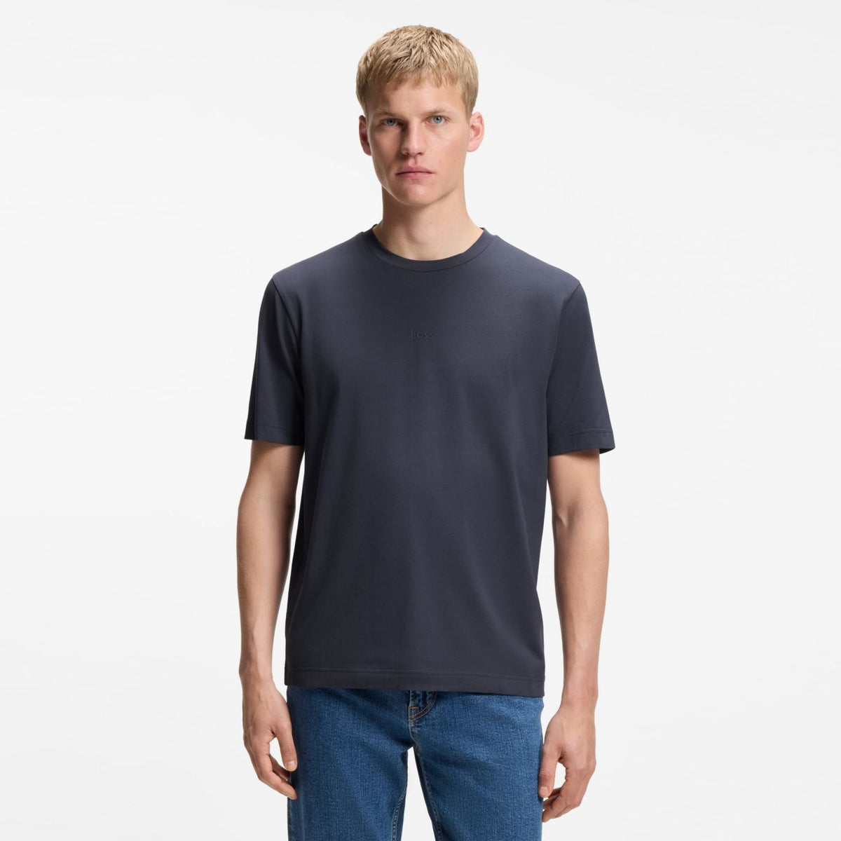 Boss Tchup T-shirt Mørkeblå