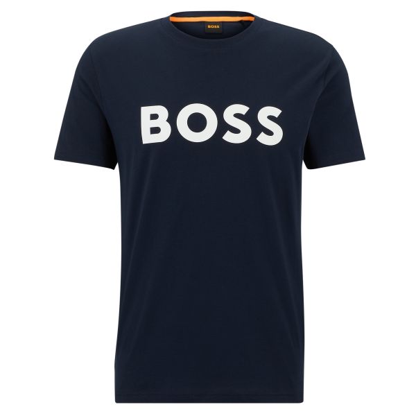 Boss Thinking T-shirt Donker Blauw