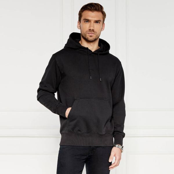 Boss WeDye Hoodie Zwart