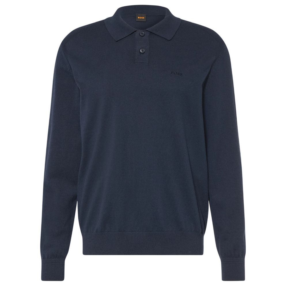 Boss Asac Polo-sweater marineblå