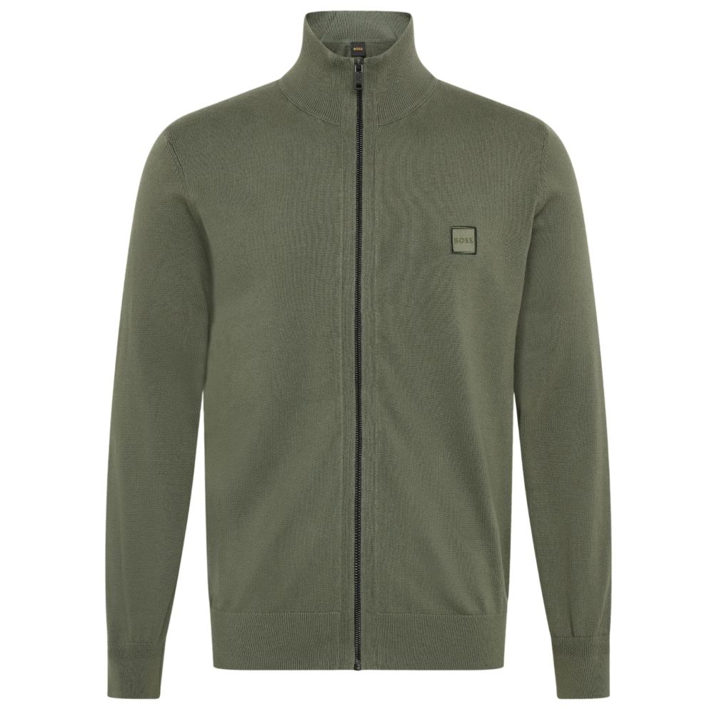 Boss Kanozip Vest Mørkegrøn