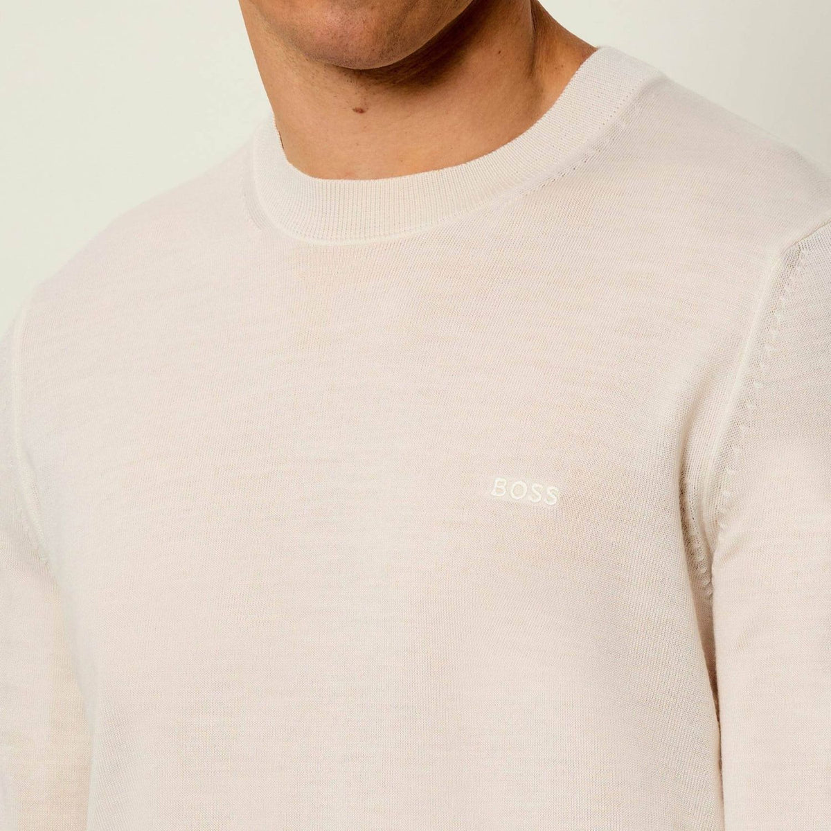 Boss Leno Trøje Off White