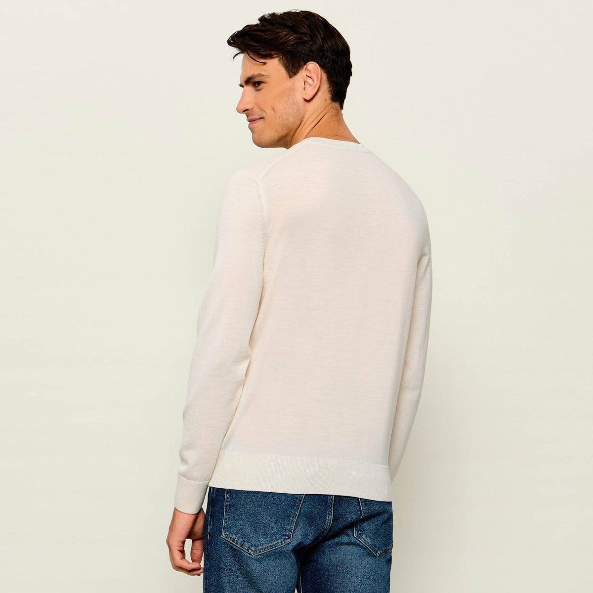 Boss Leno Trøje Off White