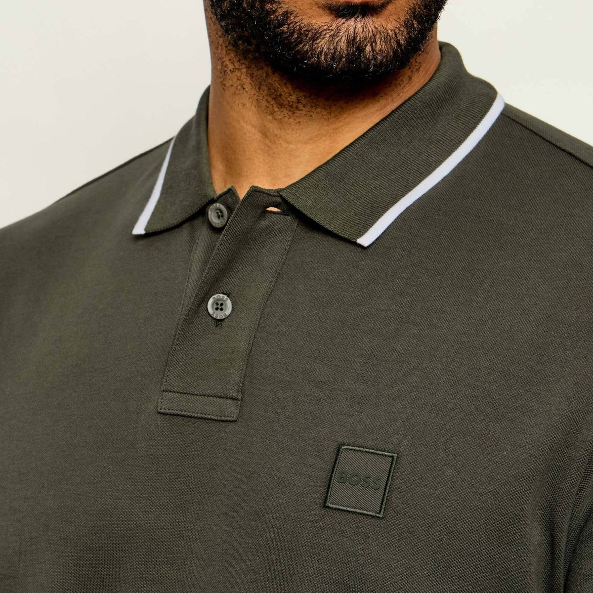 Boss Passerford Polo Mørkegrøn