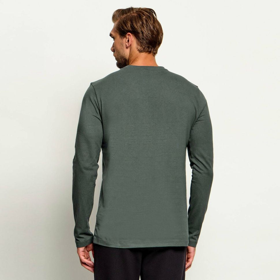 Boss Tacks Langærmet T-shirt Grøn
