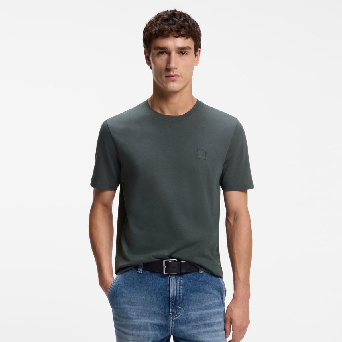 Boss Tales T-shirt Mørkegrøn