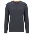 Boss Tchark Langærmet T-shirt Mørkeblå