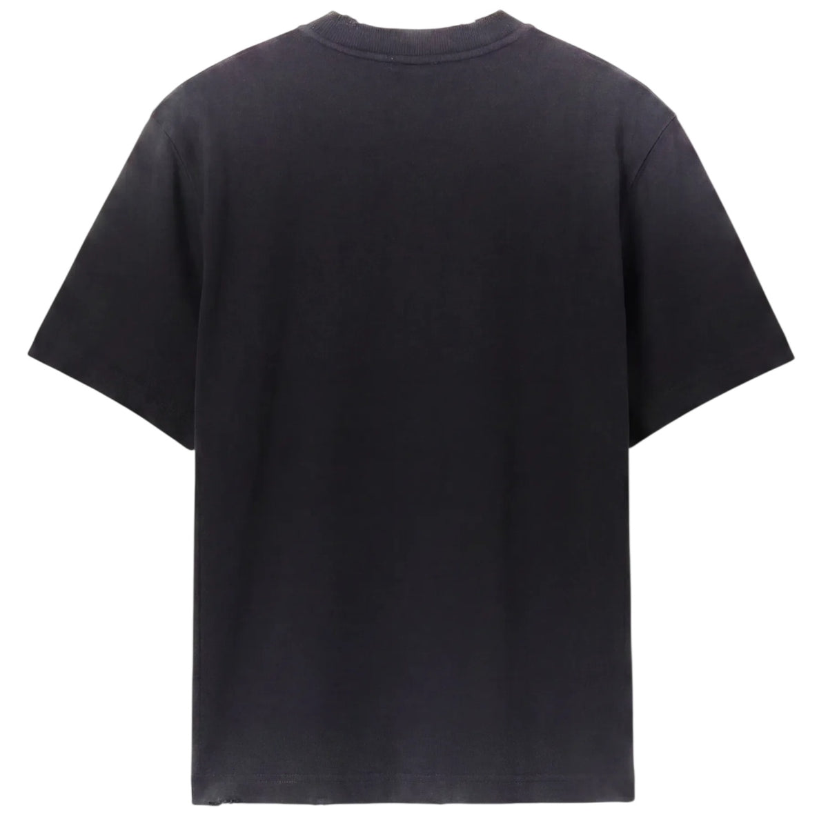 Bram’s Fruit Distressed Script Logo T-shirt Zwart