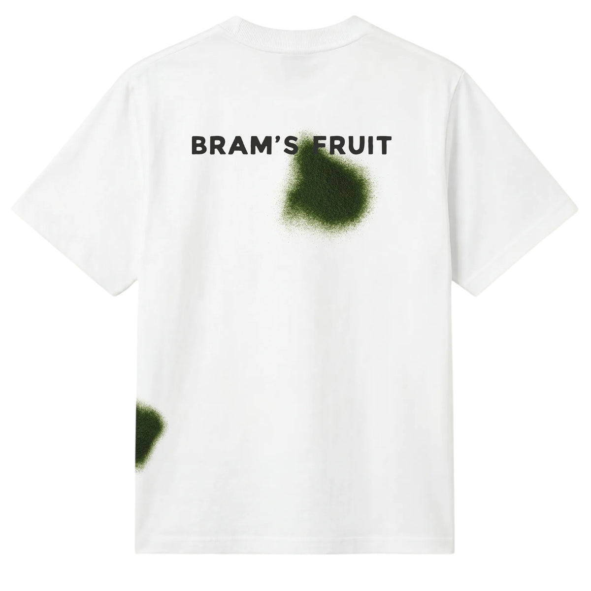 Bram’s Fruit Græsplet T-shirt Hvid