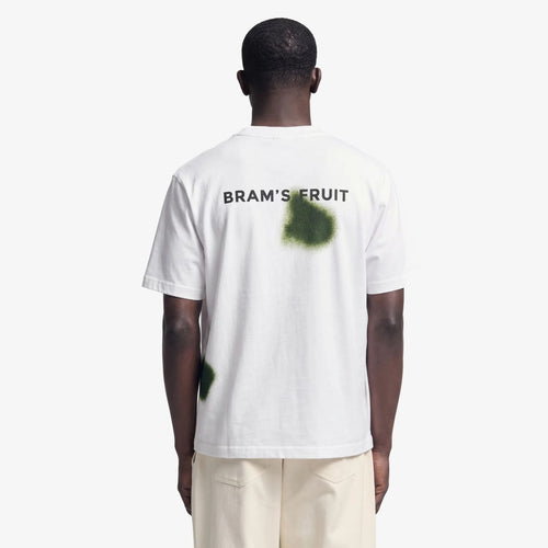 Bram’s Fruit Græsplet T-shirt Hvid
