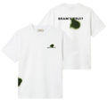 Bram’s Fruit Græsplet T-shirt Hvid