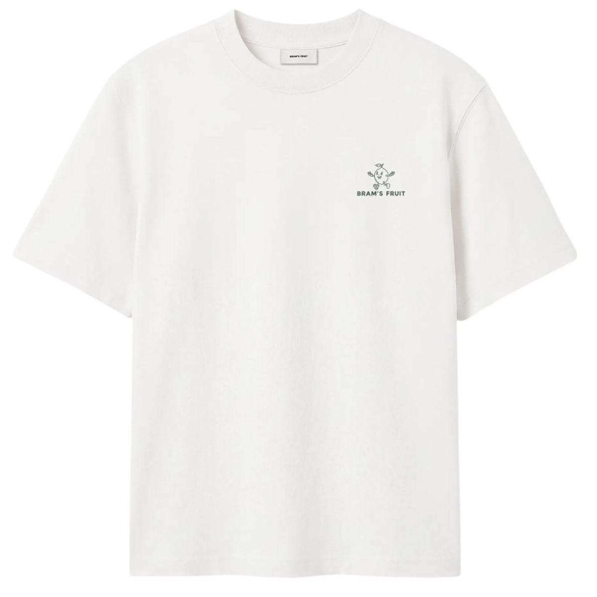 Bram’s Fruit Lemon Outline T-shirt Wit