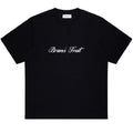 Bram’s Fruit Script Logo T-shirt Zwart