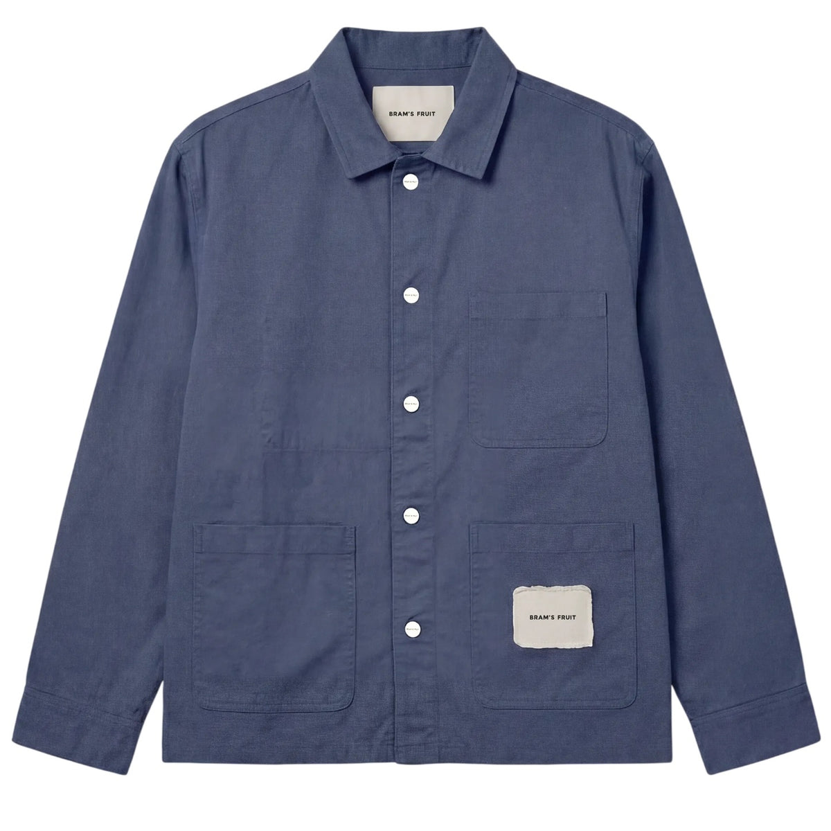 Bram’s Fruit Chore Overshirt Mørkeblå