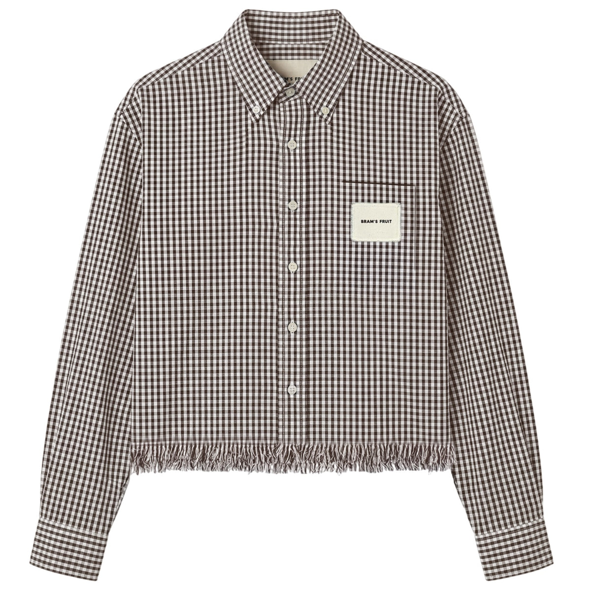 Bram’s Fruit Distressed Farmer's Skjorte Brun