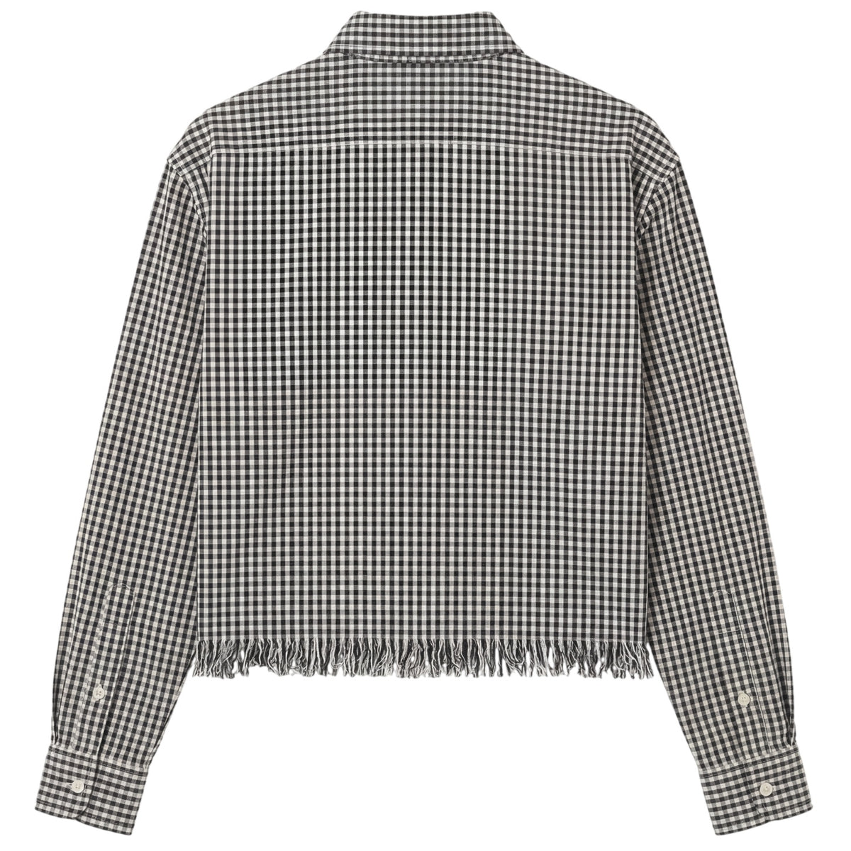 Bram’s Fruit Distressed Farmer's Skjorte Sort