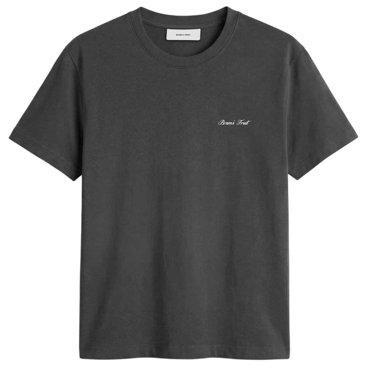 Bram’s Fruit Fitted Script Logo T-shirt Sort