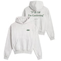 Bram’s Fruit Gardening Distressed Hoodie Beige