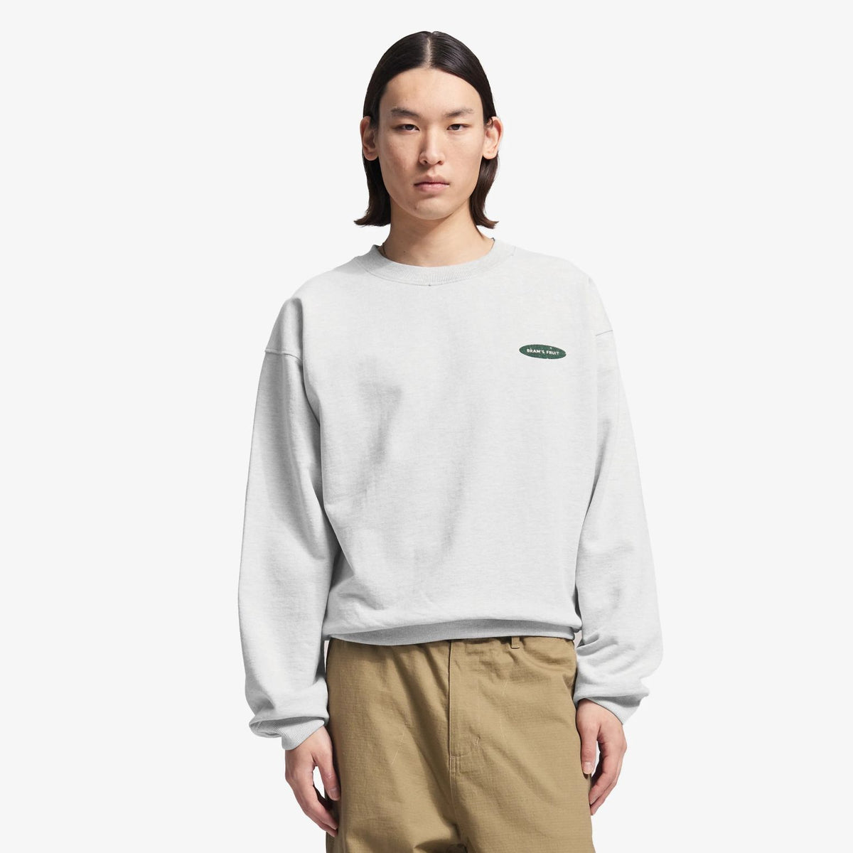 Bram’s Fruit Gardening Distressed Sweater Beige