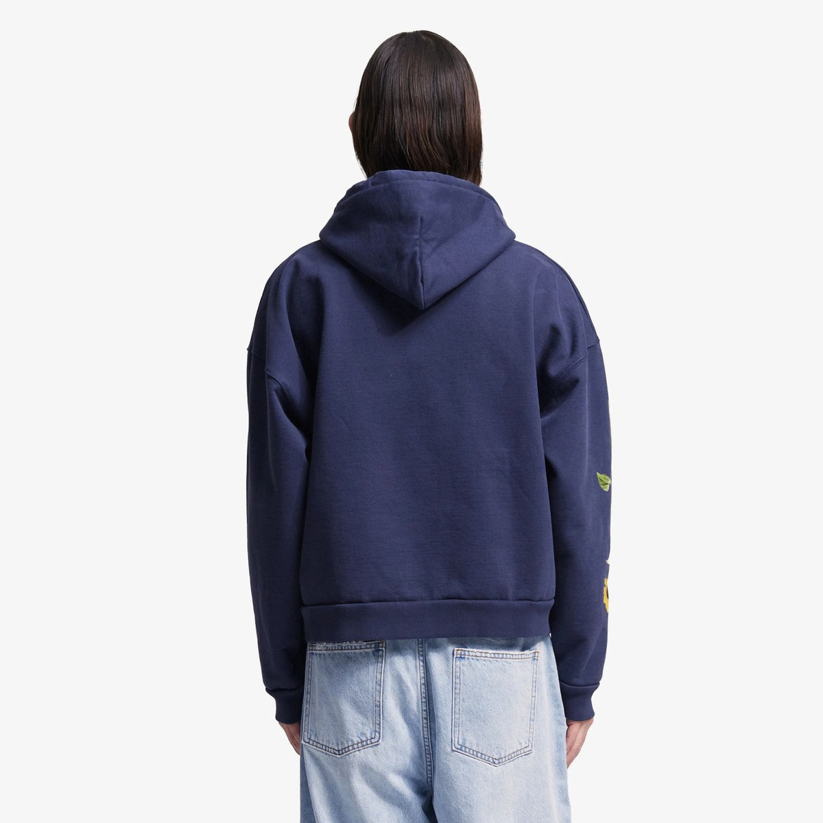 Bram’s Fruit Sunflower Hoodie Mørkeblå