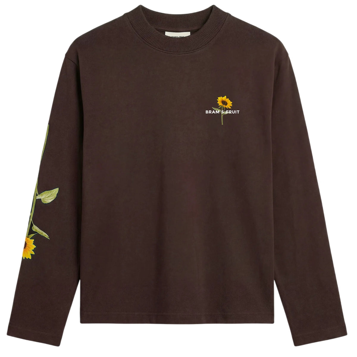 Bram’s Fruit Sunflower Langærmet T-shirt Brun