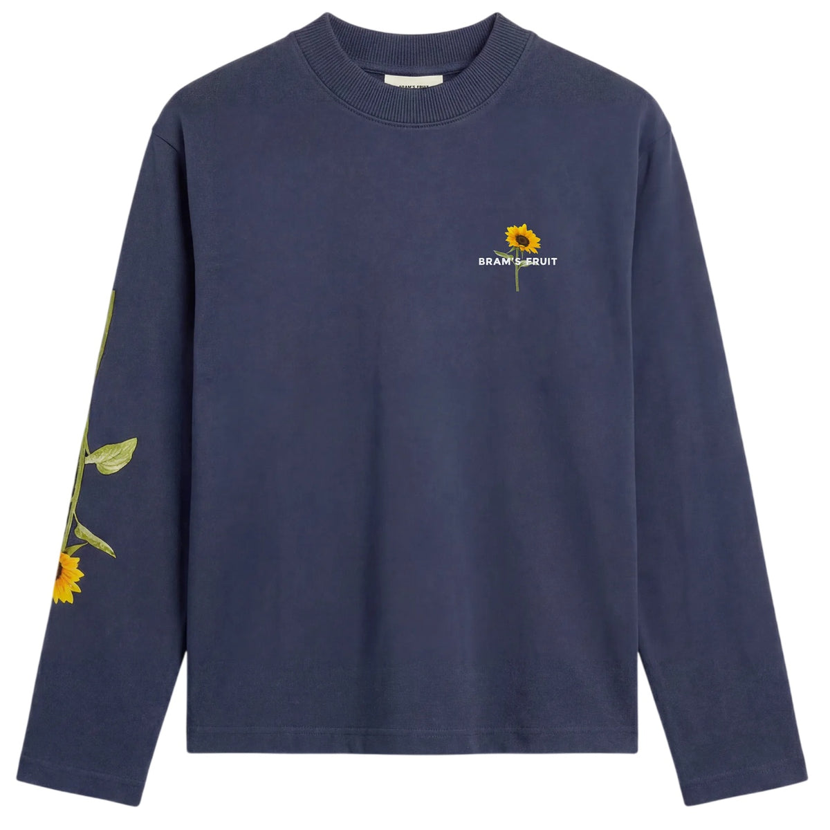 Bram’s Fruit Sunflower langærmet T-shirt mørkeblå