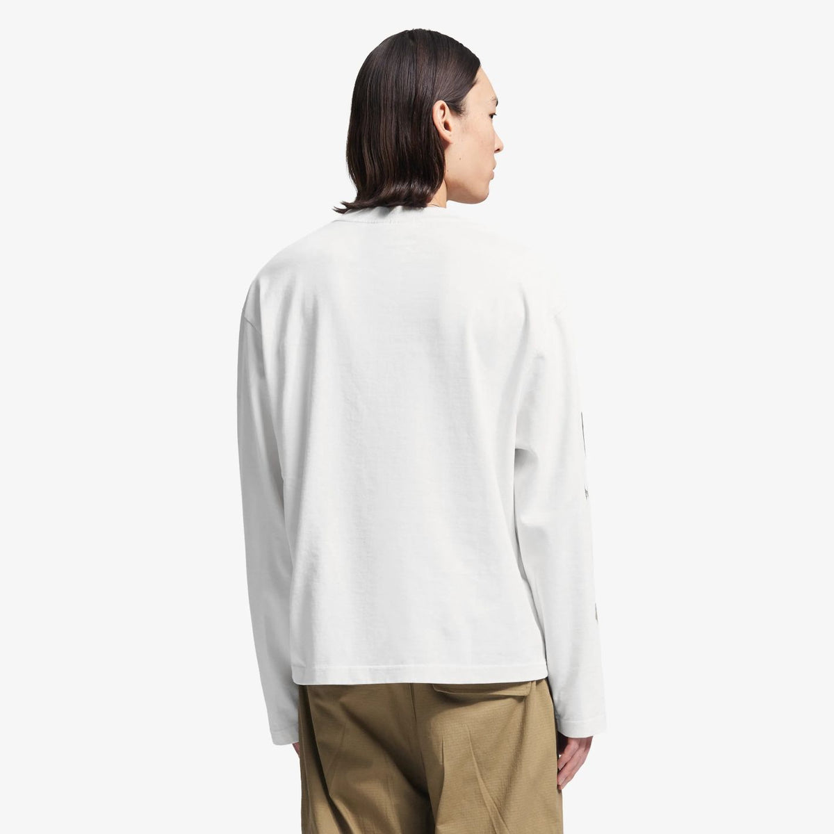 Bram’s Fruit Sunflower langærmet T-shirt Hvid