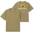 Bram’s Fruit solsikke-T-shirt mørkegrøn