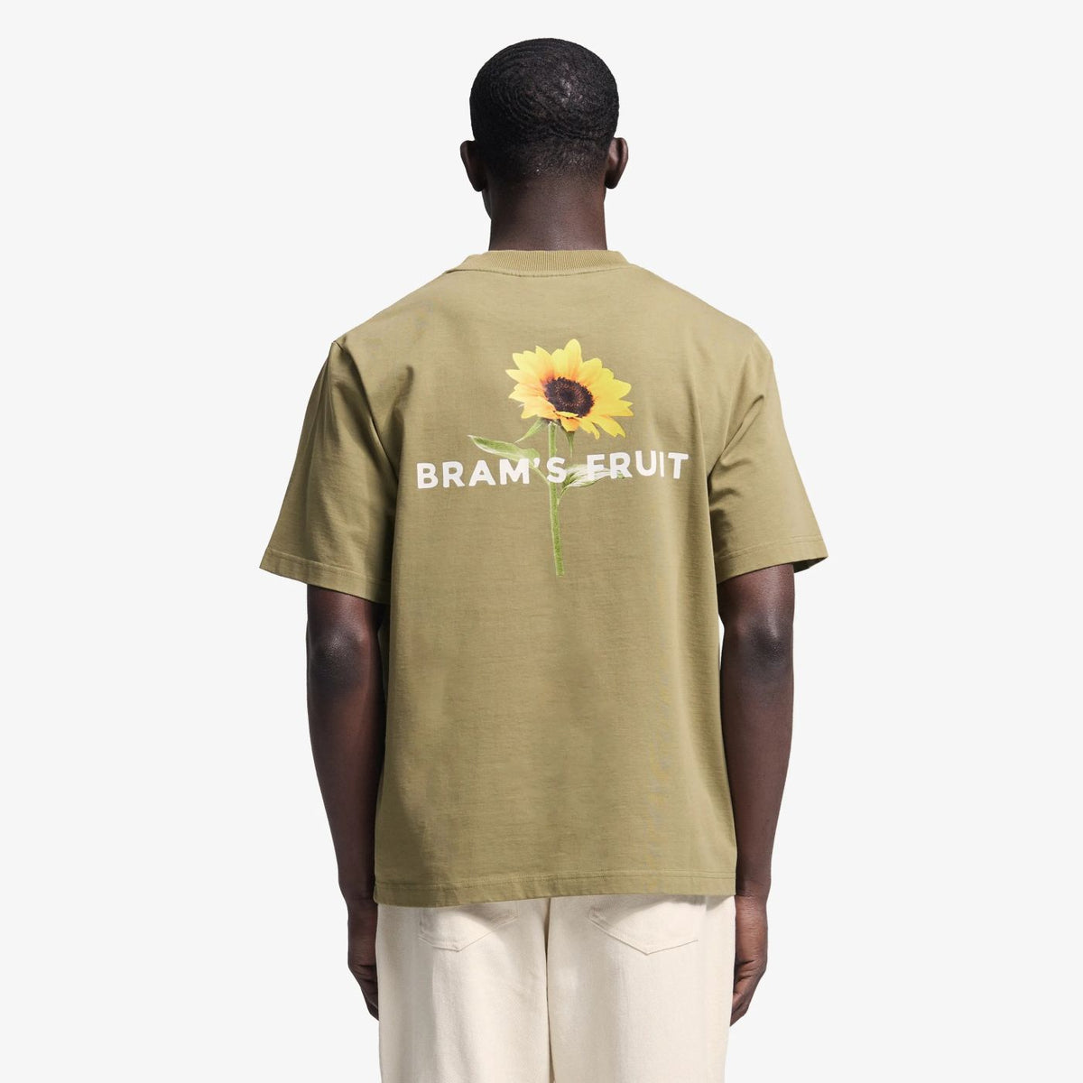 Bram’s Fruit solsikke-T-shirt mørkegrøn