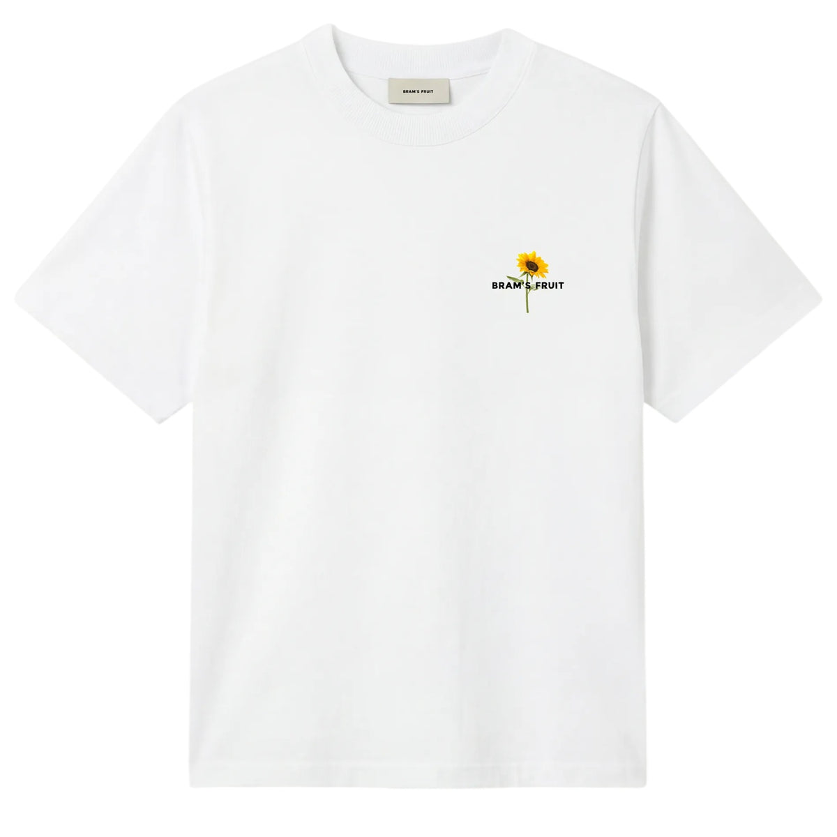 Bram’s Fruit solsikke-T-shirt hvid
