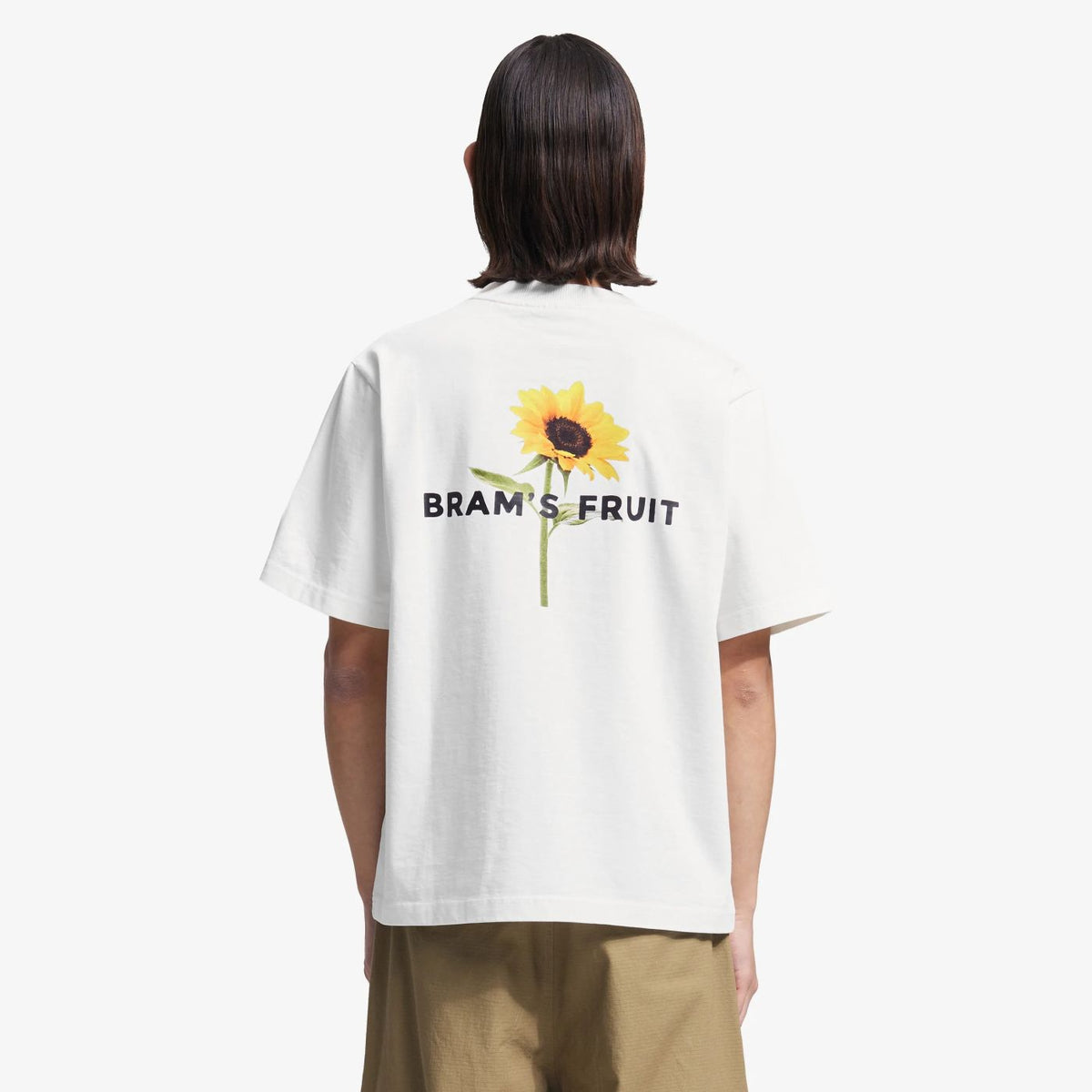 Bram’s Fruit solsikke-T-shirt hvid