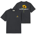 Bram’s Fruit solsikke-T-shirt sort