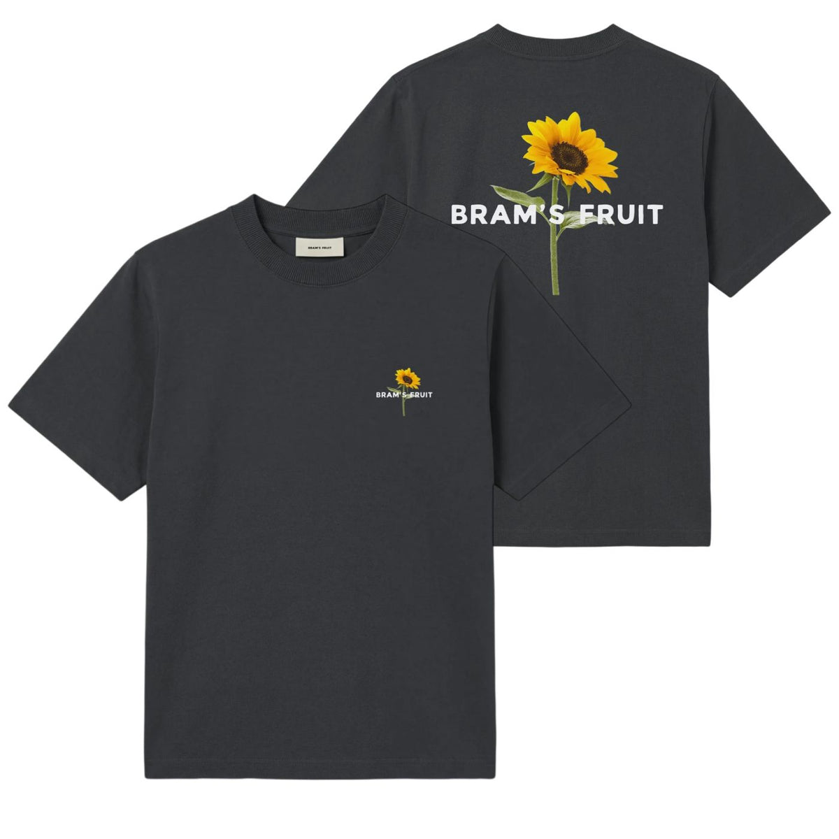 Bram’s Fruit solsikke-T-shirt sort
