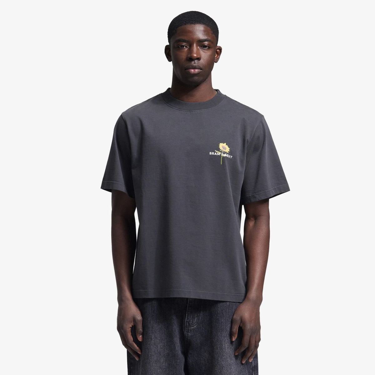 Bram’s Fruit solsikke-T-shirt sort