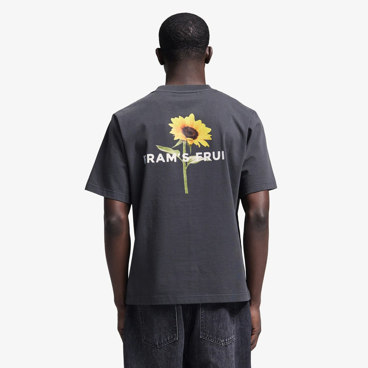 Bram’s Fruit solsikke-T-shirt sort