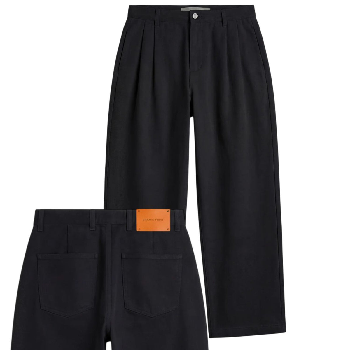 Bram’s Fruit Twill Bukser Sort