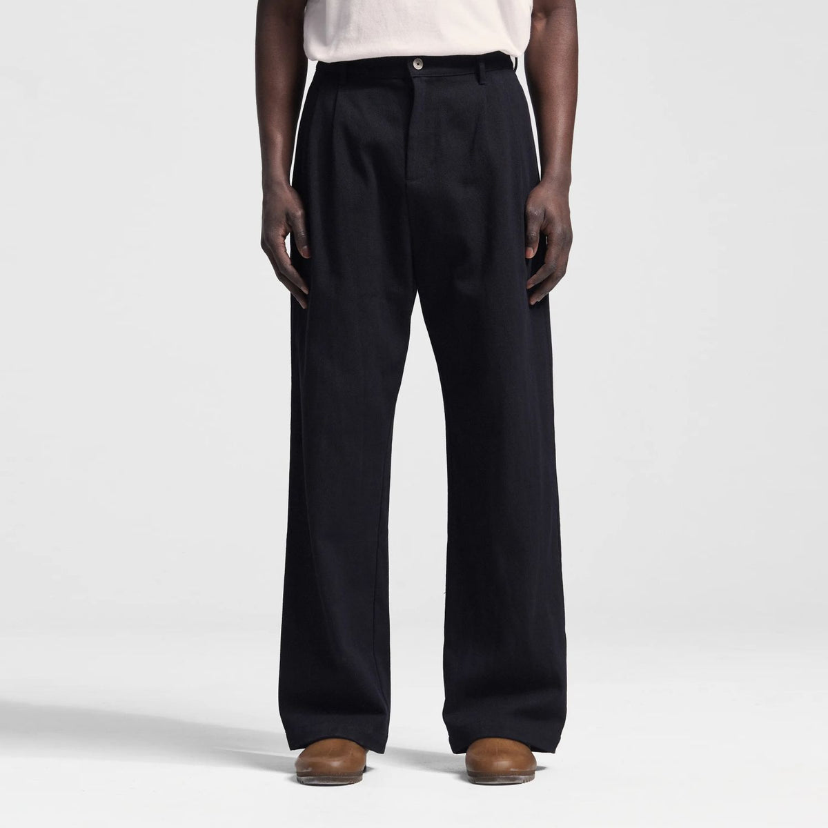 Bram’s Fruit Twill Bukser Sort