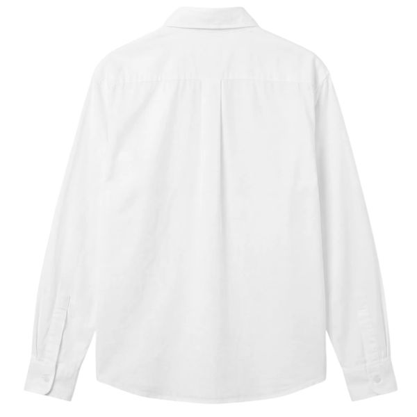 Bram's Fruit Varsity Skjorte Hvid
