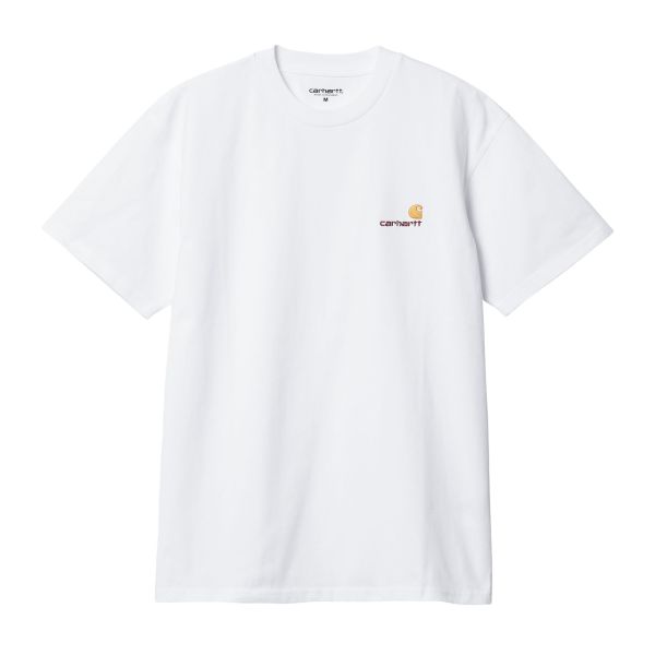 Carhartt American Script T-shirt Wit