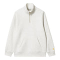 Carhartt Chase Neck Zip Sweater Licht Grijs