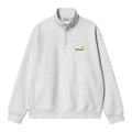 Carhartt Half Zip American Script Sweater Licht Grijs