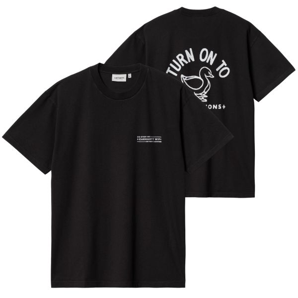 Carhartt Stamp T-shirt Zwart